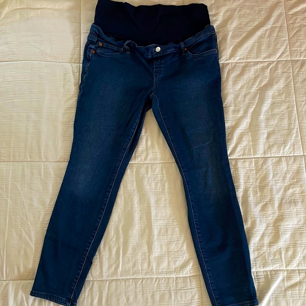 Gap Maternity True Skinny Jeans ion Size 31/12r
